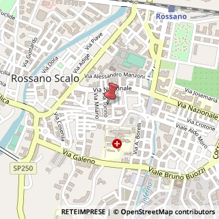 Mappa Via Trieste, 14, 87067 Rossano, Cosenza (Calabria)
