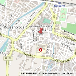 Mappa Via Trieste, 25, 87067 Rossano Stazione CS, Italia, 87067 Rossano, Cosenza (Calabria)