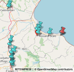 Mappa Strada Statale 106 Ionica, 87064 Rossano CS, Italia (23.06611)