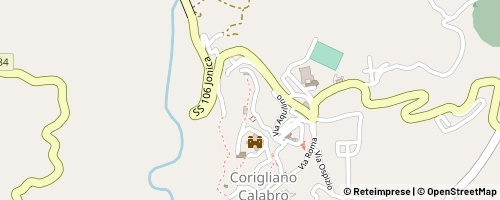 Mappa Corigliano Calabro