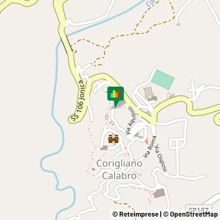 Mappa Via Armando Diaz, , 87064 Corigliano Calabro, Cosenza (Calabria)