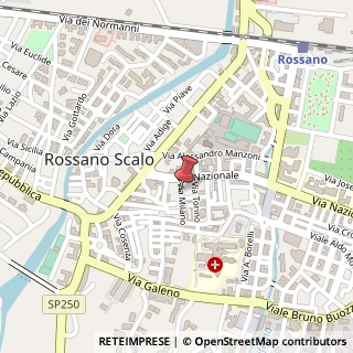 Mappa Via Milano, 5, 87067 Rossano CS, Italia, 87067 Rossano, Cosenza (Calabria)