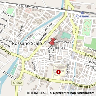 Mappa Via Nazionale, 61, 87067 Rossano, Cosenza (Calabria)