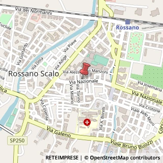 Mappa Via Nazionale, 77, 87067 Rossano, Cosenza (Calabria)