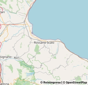 Mappa 87064 Rossano CS, Italia (13.87533)