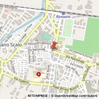 Mappa Via Nazionale, 131, 87067 Rossano, Cosenza (Calabria)