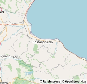 Mappa 87067 Rossano CS, Italia (14.14923)