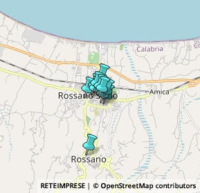 Mappa Via Taranto, 87067 Rossano CS, Italia (0.53636)
