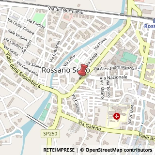 Mappa Viale Margherita,  64, 87068 Rossano, Cosenza (Calabria)