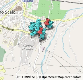 Mappa Corso Italia, 87067 Rossano CS, Italia (0.23846)