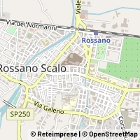Mapa Corigliano Rossano