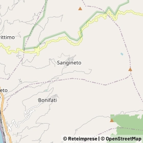 Mappa Sangineto