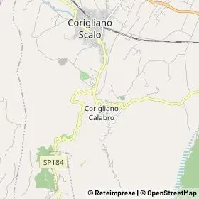 Mappa Corigliano Calabro
