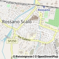 Mapa Rossano