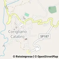 Kort Corigliano Calabro