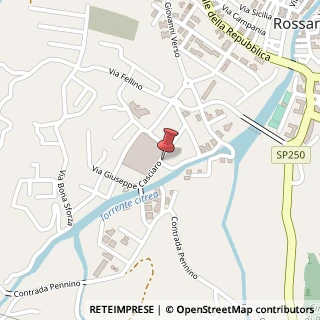 Mappa Via Giuseppe Casciaro, 7, 87067 Rossano, Cosenza (Calabria)