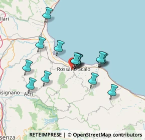 Mappa Via Giuseppe Casciaro, 87064 Corigliano Calabro CS, Italia (12.776)