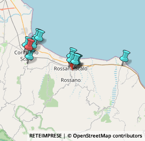 Mappa 87067 Rossano CS, Italia (6.76667)