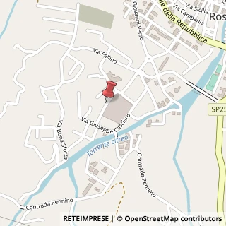 Mappa Via Papa Zaccaria, 87067 Rossano, Cosenza (Calabria)