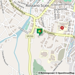 Mappa Via Galeno, 101, 87067 Rossano, Cosenza (Calabria)