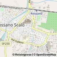 Hartă Rossano