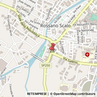 Mappa Via Torre Pisani, 87067 Rossano, Cosenza (Calabria)