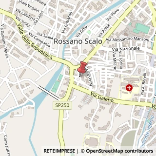 Mappa Piazza Dante Alighieri, 38, 87067 Rossano, Cosenza (Calabria)