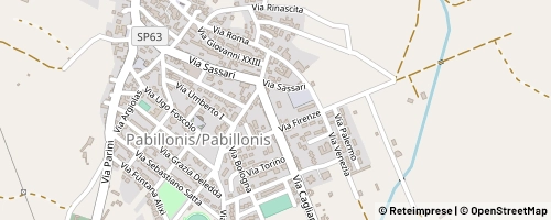 Mappa Pabillonis