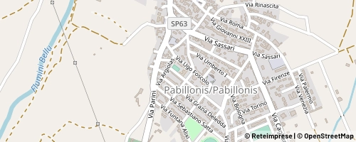 Mappa Pabillonis