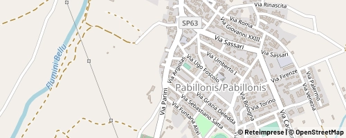 Mappa Pabillonis