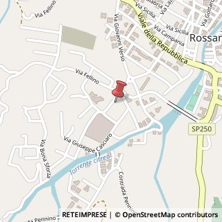Mappa Via Giuseppe di Vittorio, 13, 87067 Rossano, Cosenza (Calabria)