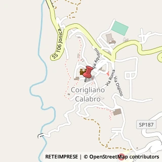 Mappa Corso Principe Umberto, 36, 87064 Corigliano Calabro, Cosenza (Calabria)
