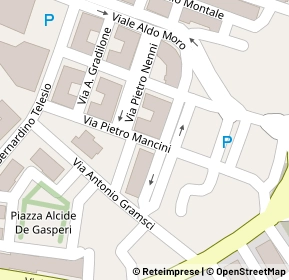 Mappa Via Pietro Mancini, 87067 Rossano CS, Italia (0.07692)