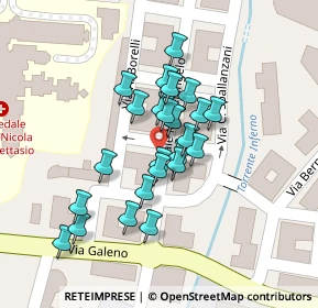 Mappa Viale Michelangelo, 87067 Rossano CS, Italia (0.03462)