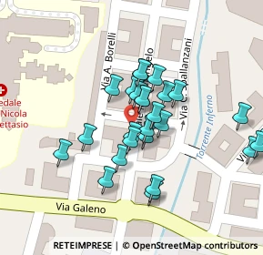 Mappa Viale Michelangelo, 87067 Corigliano Calabro CS, Italia (0.03462)
