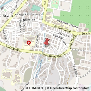 Mappa Via Antonio Galateo, 16, 87067 Rossano, Cosenza (Calabria)