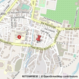 Mappa Piazza Alcide de Gasperi, 48, 87067 Rossano, Cosenza (Calabria)