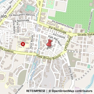 Mappa Via Antonio Gramsci, 25, 87067 Rossano, Cosenza (Calabria)