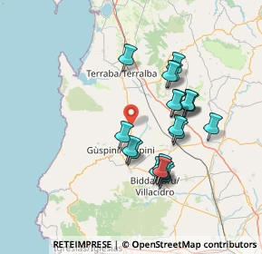 Mappa SS126 KM98 LOC, 09036 Guspini SU, Italia (13.7735)