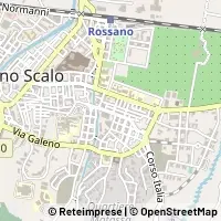 Hartă Rossano