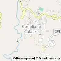 Kort Corigliano Calabro