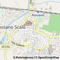 Hartă Rossano