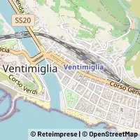 Map Ventimiglia