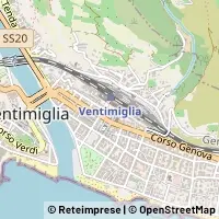 Map Ventimiglia