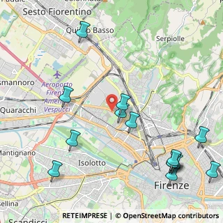 Mappa Viale Alessandro Guidoni, 50122 Firenze FI, Italia (2.77143)
