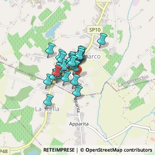 Mappa Via Giuseppe Garibaldi, 51035 Lamporecchio PT, Italia (0.26207)