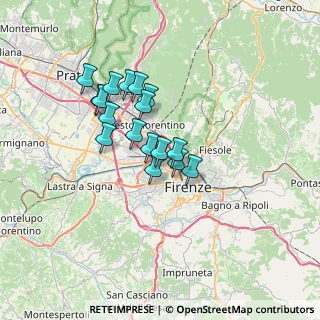 Mappa Via Lippi e Macia, 50127 Firenze FI, Italia (5.42529)
