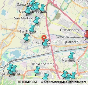 Mappa Via Pistoiese, 50013 Scandicci FI (3.0785)
