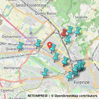 Mappa Via del Giardino della Bizzarria, 50127 Firenze FI, Italia (2.4715)