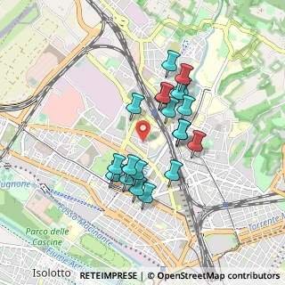 Mappa Via Benedetto Dei, 50127 Firenze FI, Italia (0.738)